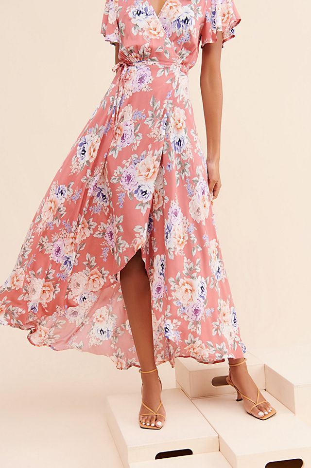 Auguste The Label Pascal Muse Wrap Maxi Dress | Free People (Global - UK&FR Excluded)