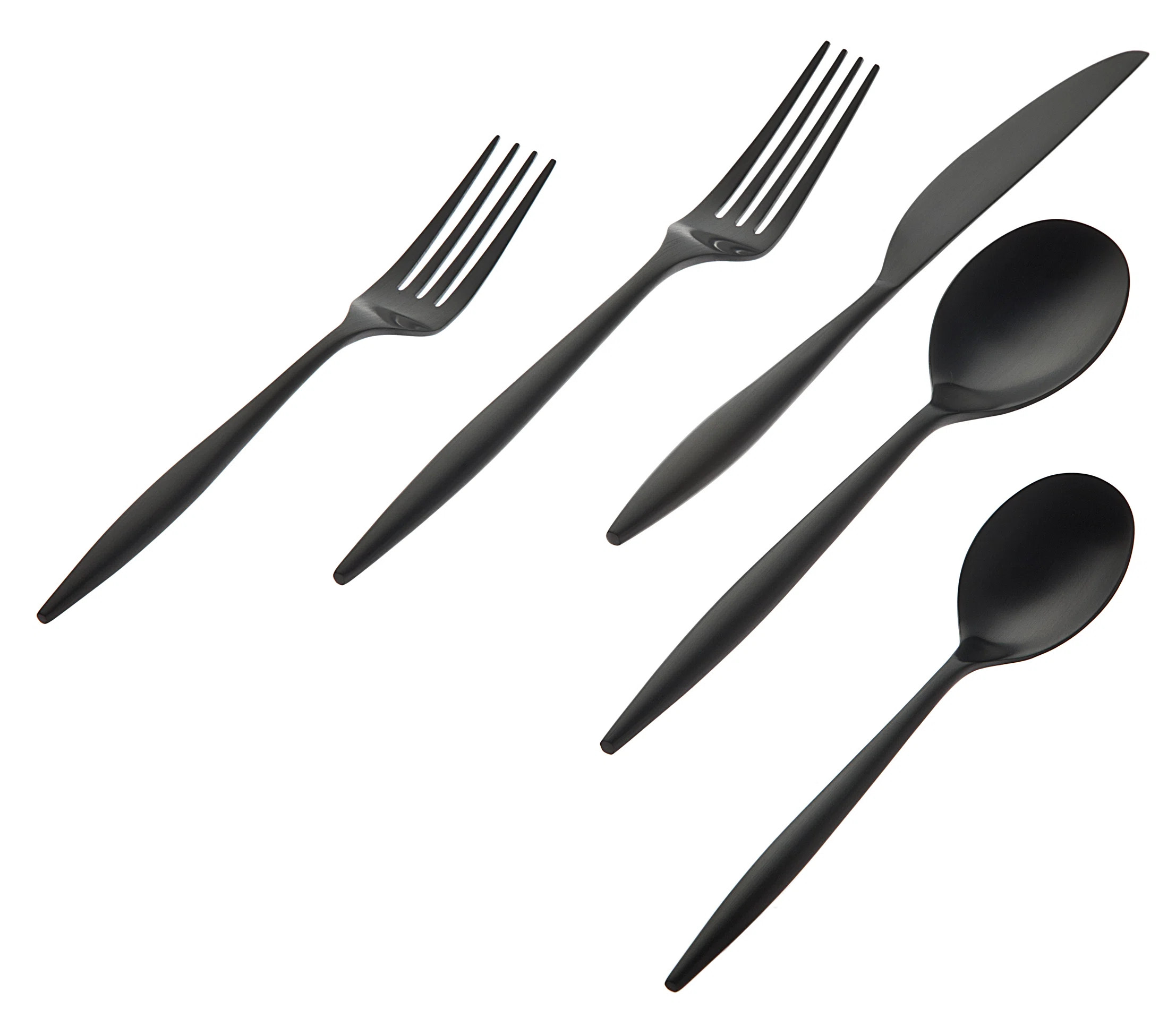 Milano 20 Piece 18/10 Stainless Steel Flatware Set, Service for 4 | Wayfair North America