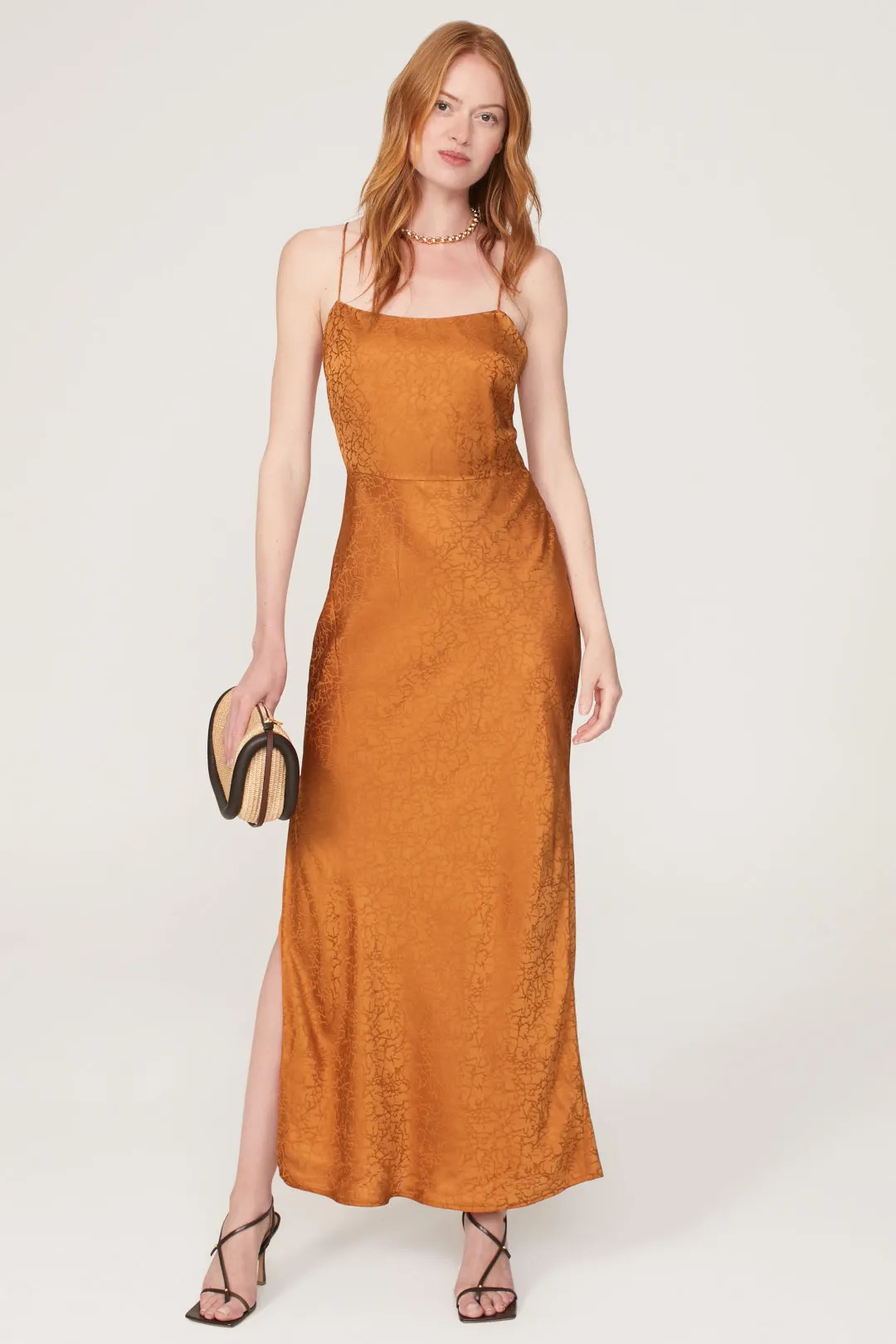 Jacquard Slip Dress | Rent the Runway