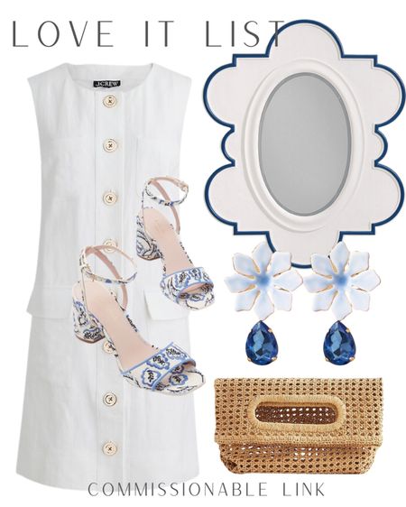 This weeks love it list!! So many blue and white things I couldn’t take my eyes off this week. A lot of it is on sale, too! 

Happy shopping 💙🤍

#loveitlist #favoritefinds #findsoftheweek #mamaandmini #blueandwhite #blueandwhitedress #summerdresses #summeroutfit #onthebeach #swimsuits #jcrewfinds #crewcuts 



#LTKhome #LTKsalealert #LTKitbag