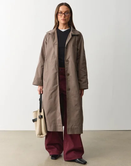 Longline Trench Coat | Glassons (Australia)