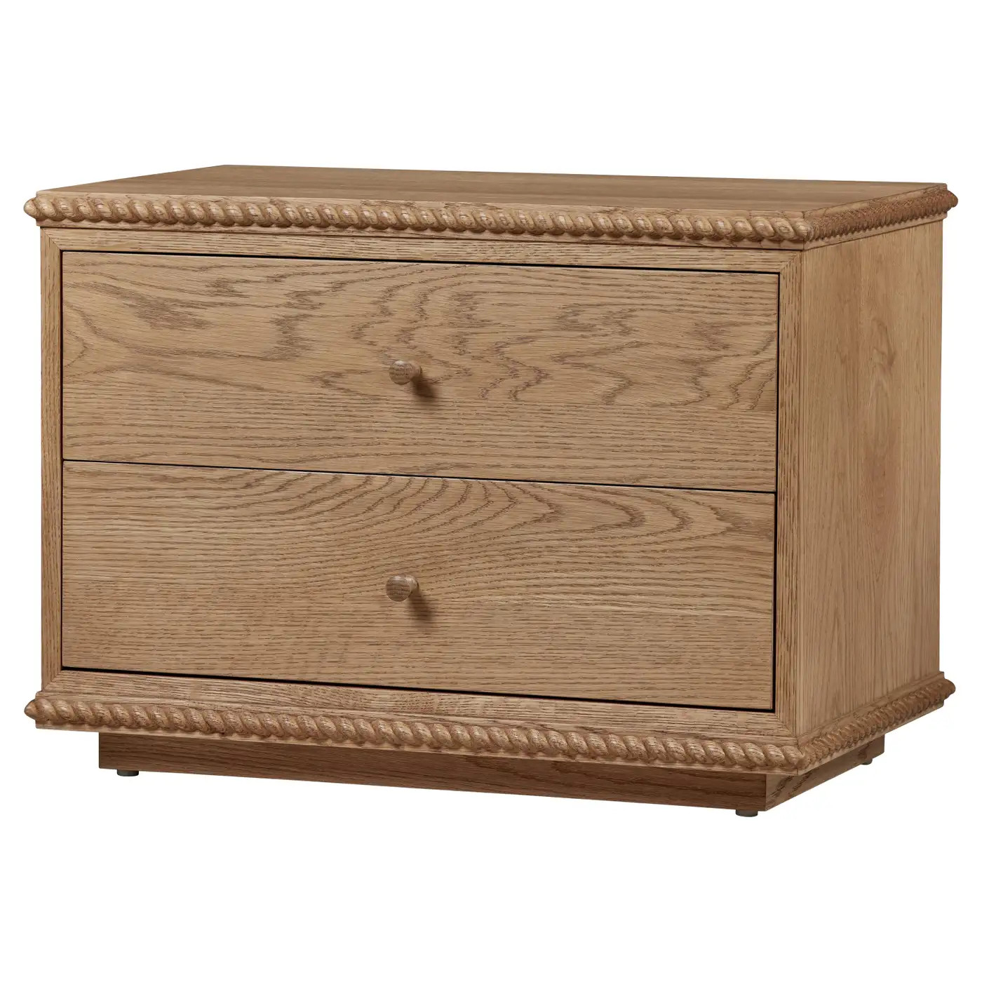 Rey Bedside Table, in Summer Aged Oak, by August Abode | 1stDibs