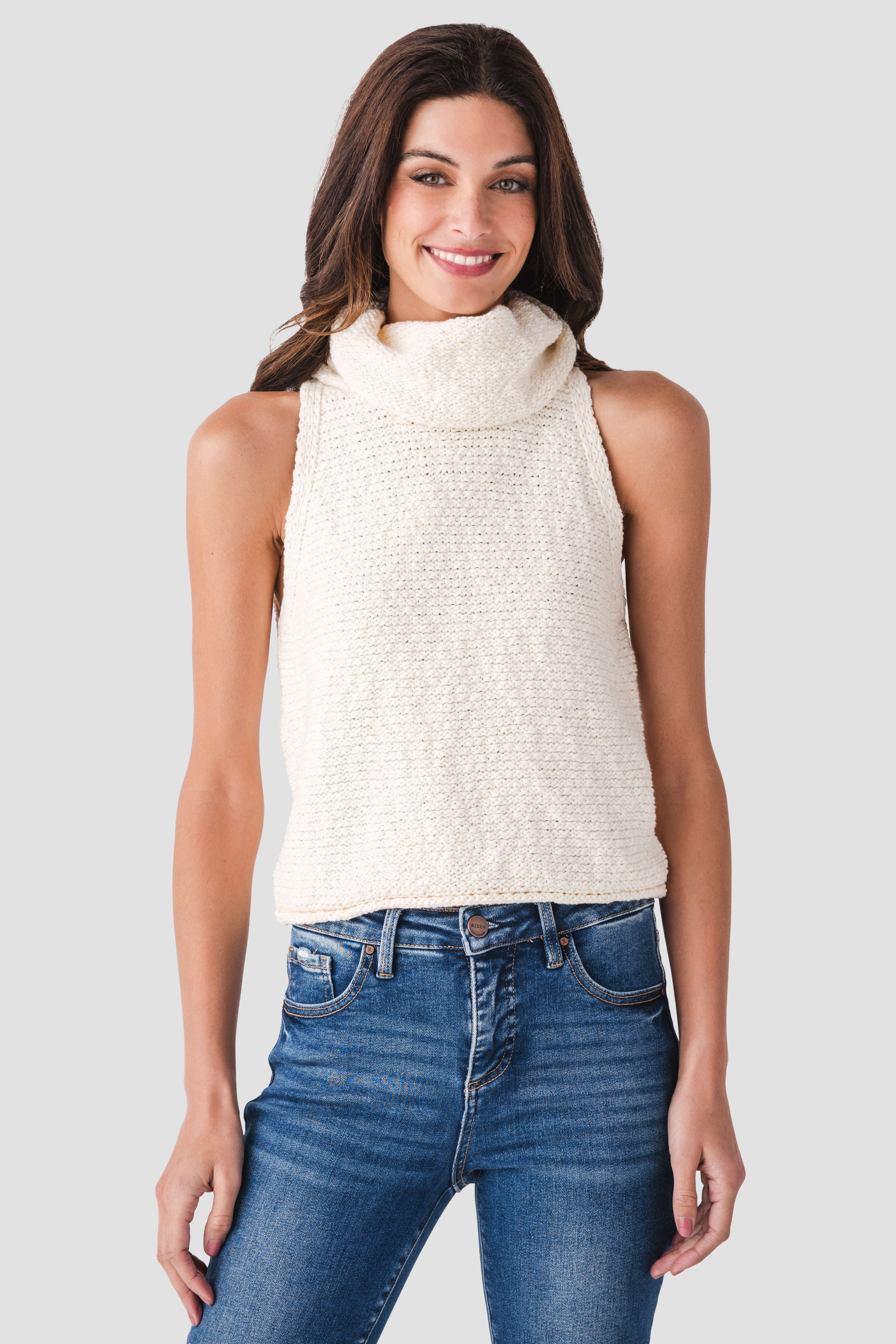 By Together Salma Turtle Neck Top | Social Threads