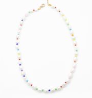 Pearl Necklace With Color Beads | Rellery