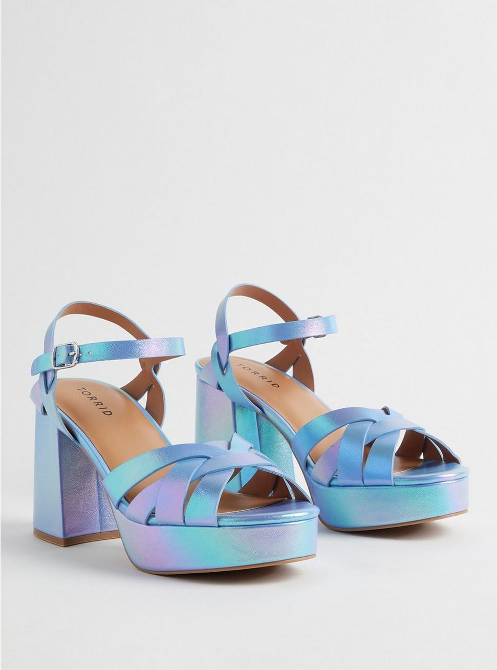 Platform Flared Heel Sandal (WW) | Torrid (US & Canada)