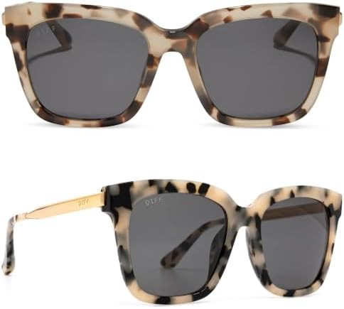 DIFF Bella Square Sunglasses for Women | Designer Frames | 100% UV Protection | Scratch Resistant... | Amazon (US)