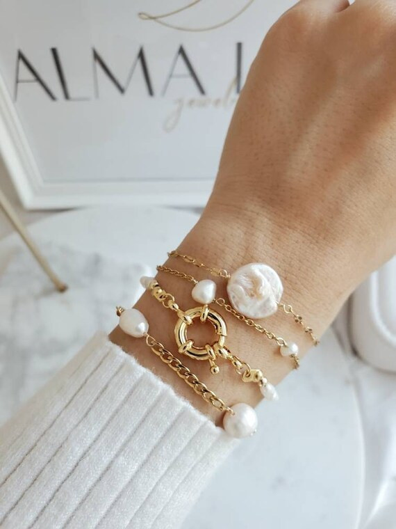 Pearl Bracelet Stacking Bracelet Seed Pearl Bracelet | Etsy | Etsy (US)