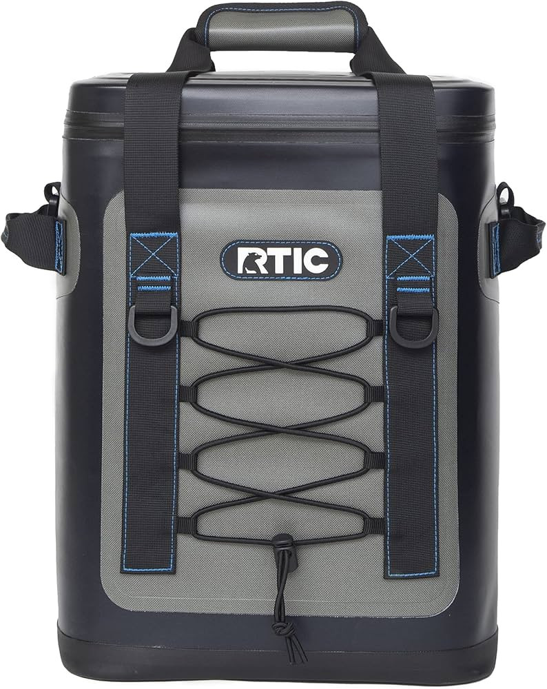 RTIC Backpack Cooler 20 Can, Insulated Portable Soft Cooler Bag Waterproof for Ice, Lunch, Beach,... | Amazon (US)