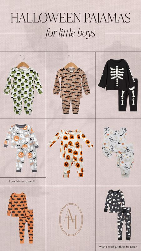Halloween pajamas for little boys, toddler boys, baby boys

#LTKHalloween #LTKkids #LTKSeasonal