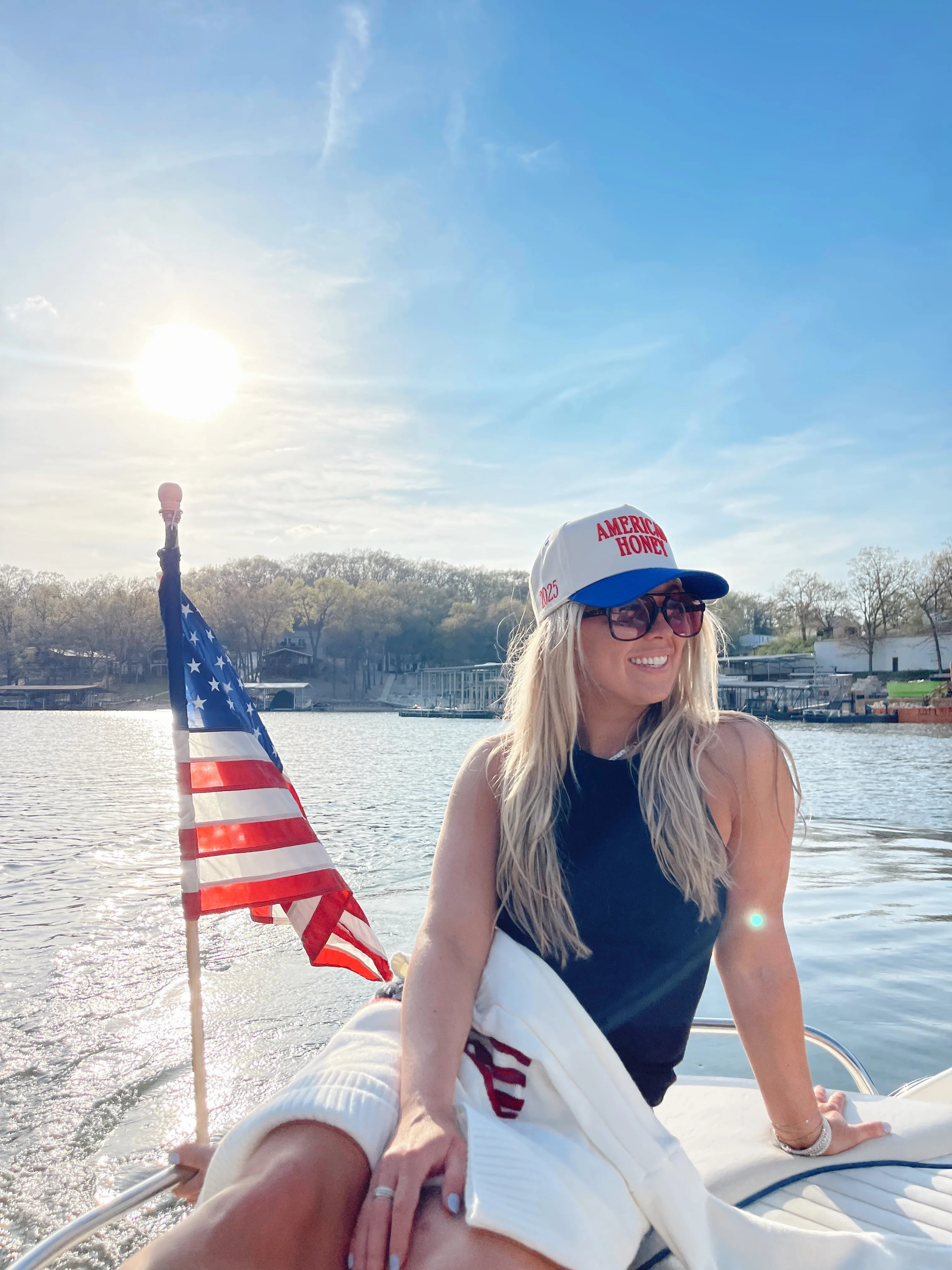 American Honey Vintage Trucker Hat | KenzKustomz