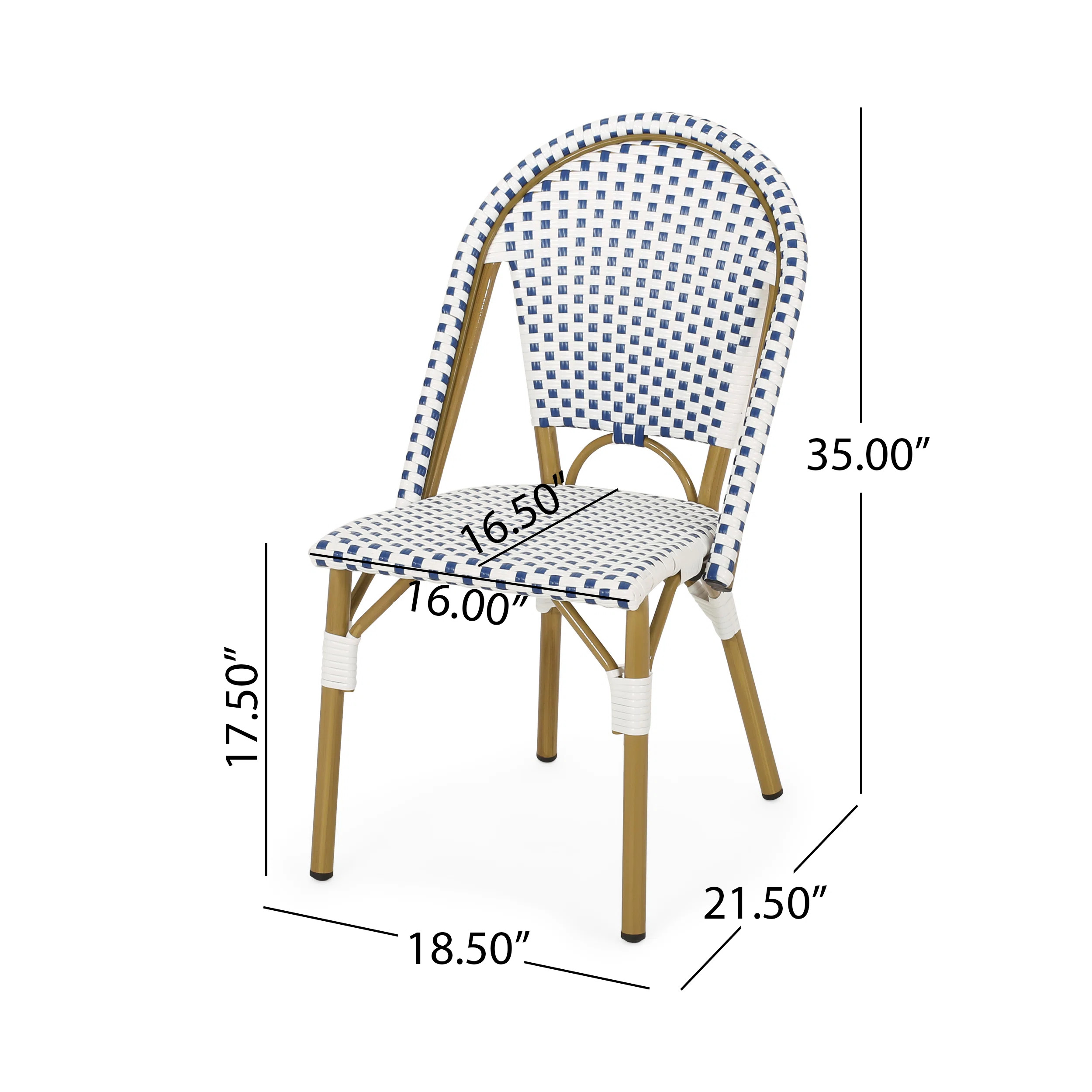 Bayou Breeze Patio Dining Side Chair & Reviews | Wayfair | Wayfair North America