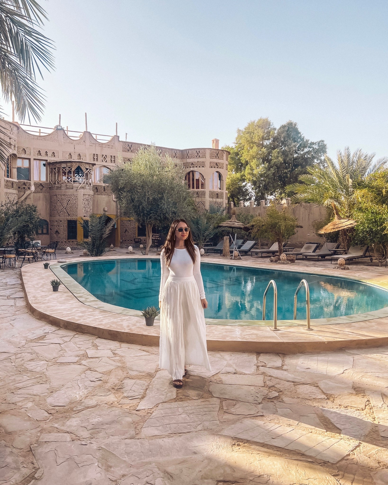 Sunglasses: Prada
Bodysuit: Agolde
Pants: Carolina K
Sandals: Ancient Greek Sandals

Desert Outfit, Sahara Desert, Morocco, Morocco Style, Travel Style, Fashion Blogger

#LTKdayinmylife #LTKSeasonal #LTKTravel