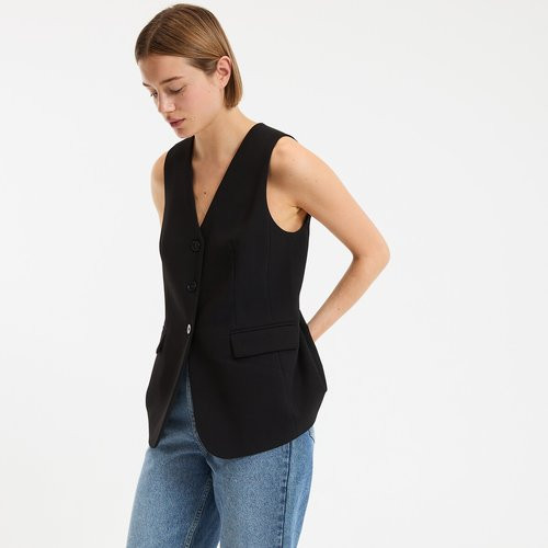 Straight Cut Long Waistcoat | La Redoute (UK)