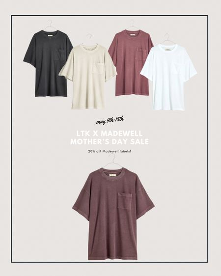THE perfect oversized shirt. These shirts remind me of wearing my dad’s big t-shirts to bed as a kid. 🤍 I have three and am getting more! 100% cotton. I get a size small.

#LTKFindsUnder50 #LTKxMadewell #LTKSaleAlert