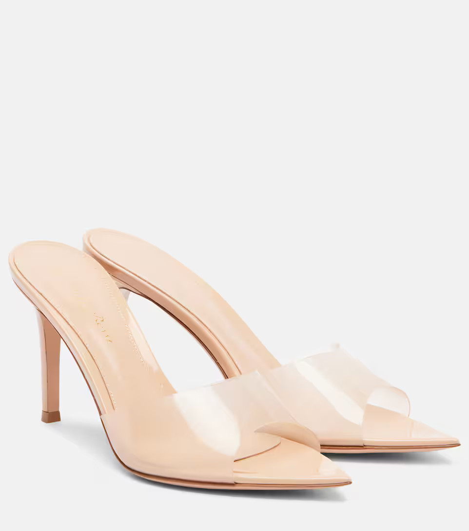 Elle 85 Plexi and leather sandals | Mytheresa (UK)
