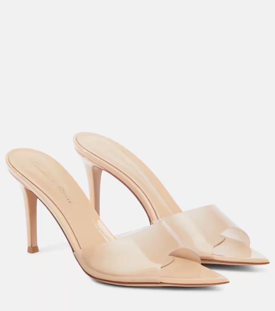 Elle 85 Plexi and leather sandals | Mytheresa (UK)