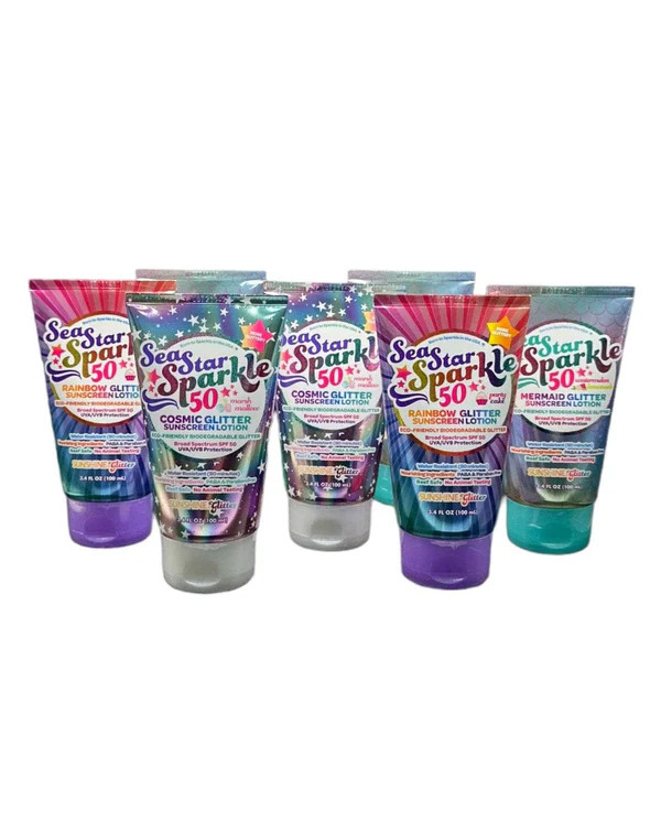 Sunshine Glitter Sun Protector | Lola + The Boys