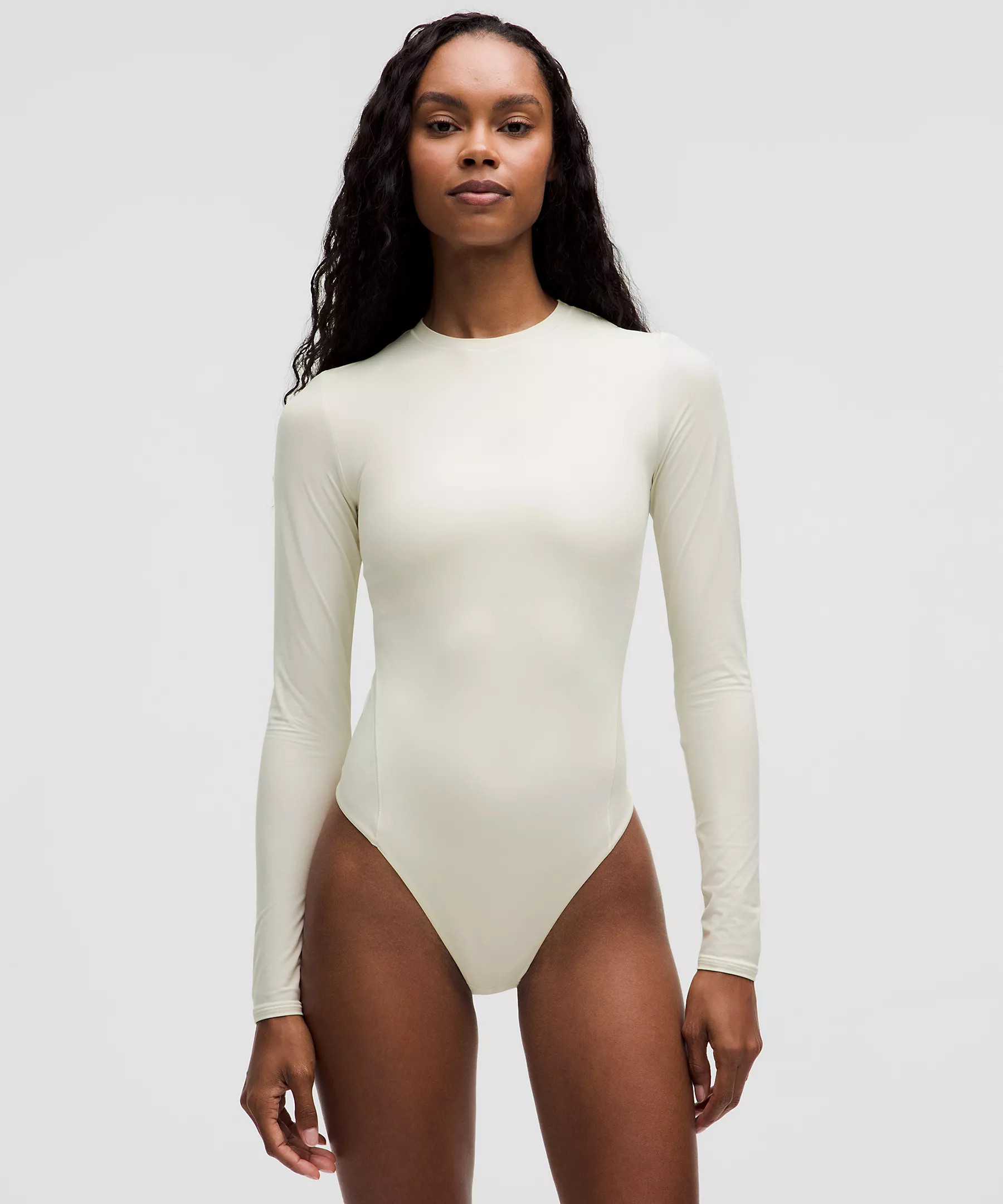 Wundermost Ultra-Soft Nulu Crewneck Long-Sleeve Bodysuit | Women's Bodysuits | lululemon | Lululemon (US)