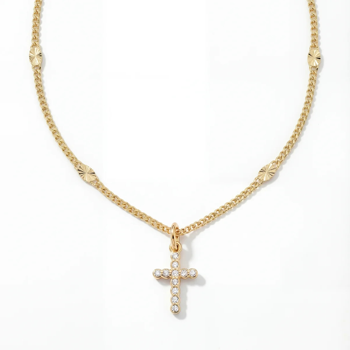 Frankie Mini Cross Necklace | Joy Dravecky Jewelry