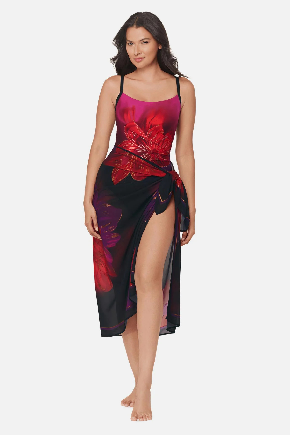 Pareo Cover Up in Petali Rosa | MiracleSuit