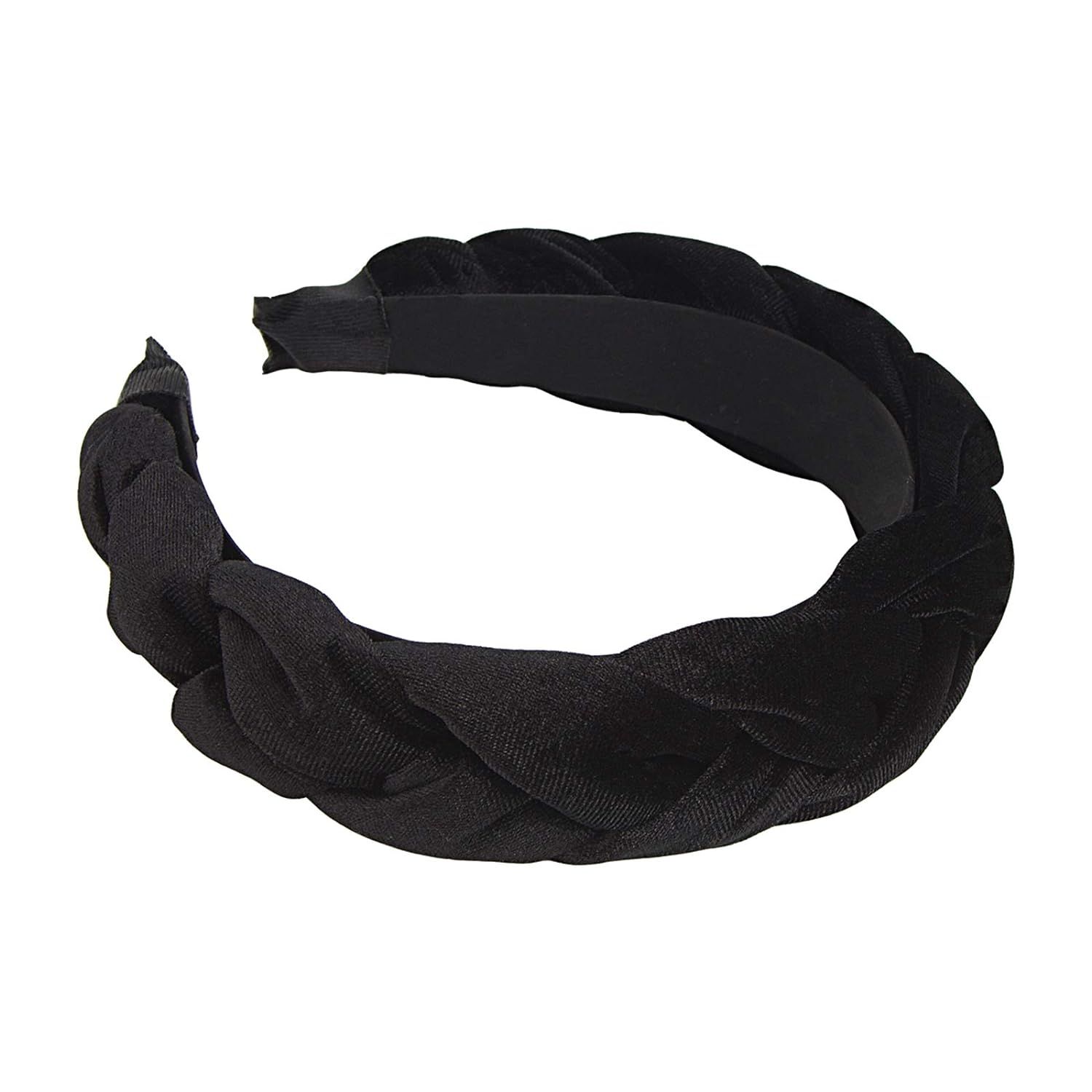 RINVEE Headbands for Women Velvet Braided Headbands Fashion Hairband Criss Cross Hair Accessories... | Amazon (US)