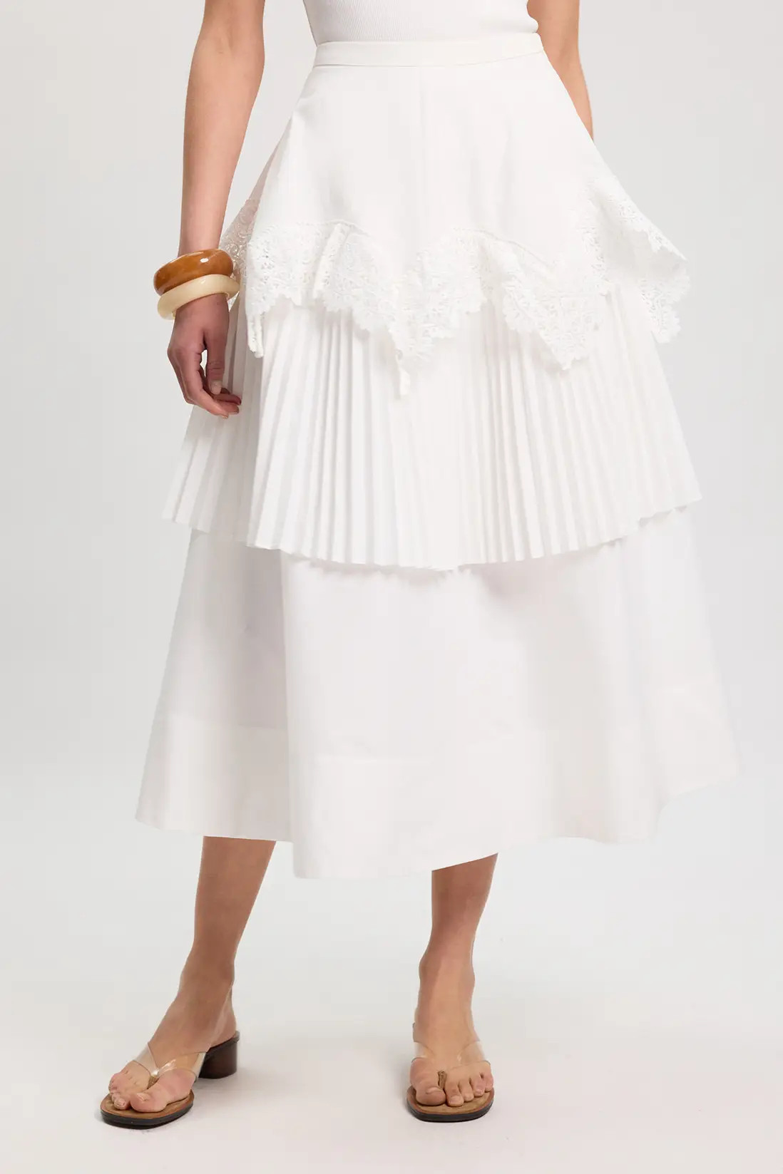 Ruffled Maxi Skirt | Karen Millen