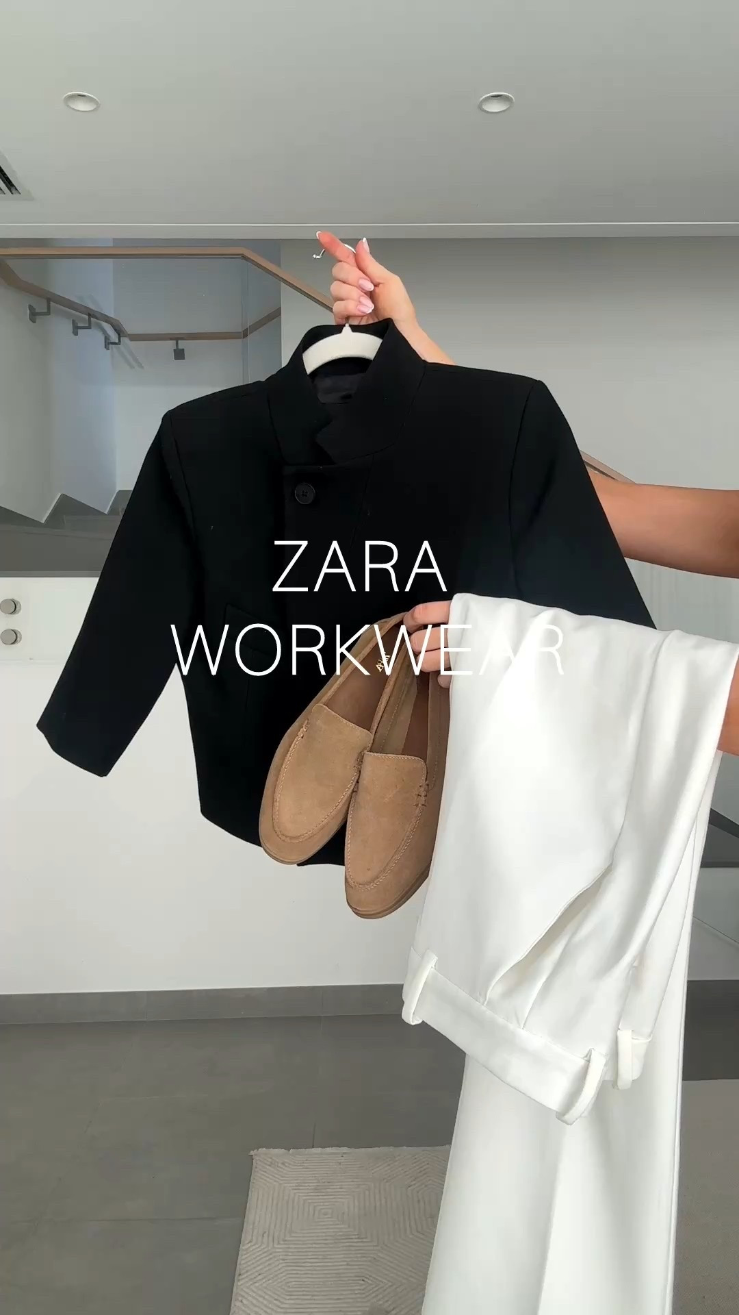 Zara workwear 

Spring | white trousers | suede loafers | blazer 

#LTKspring #LTKworkwear #LTKuk