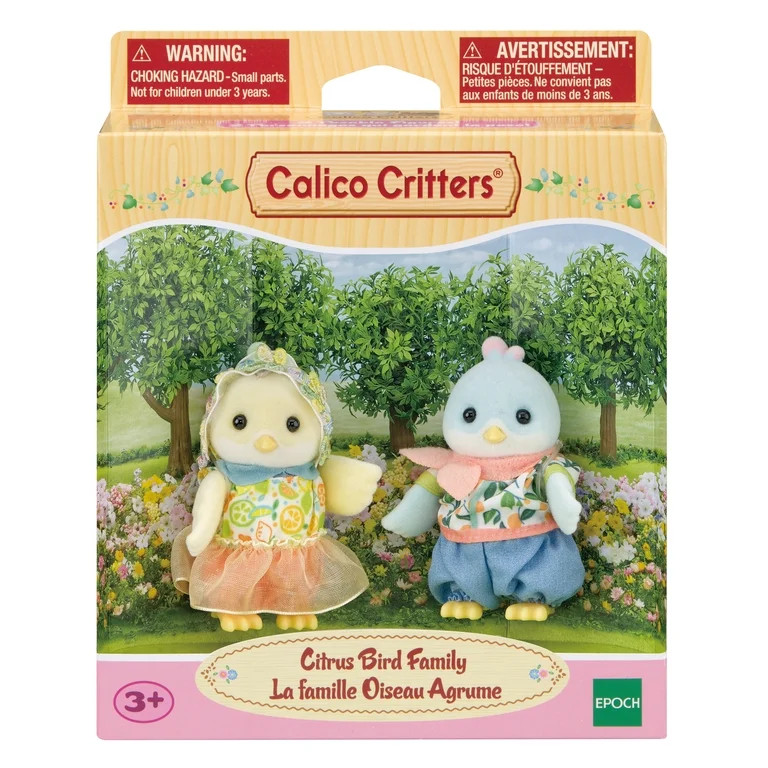 Calico Critters Citrus Bird Family | Walmart (US)