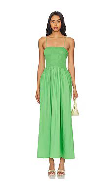 FAITHFULL THE BRAND Tergu Maxi Dress in Apple from Revolve.com | Revolve Clothing (Global)