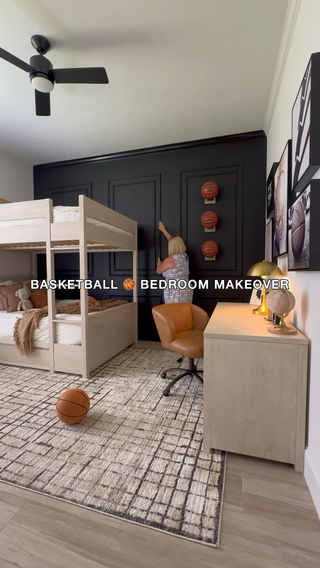 My sons basketball themed bedroom makeover 🏀

#LTKKids #LTKHome