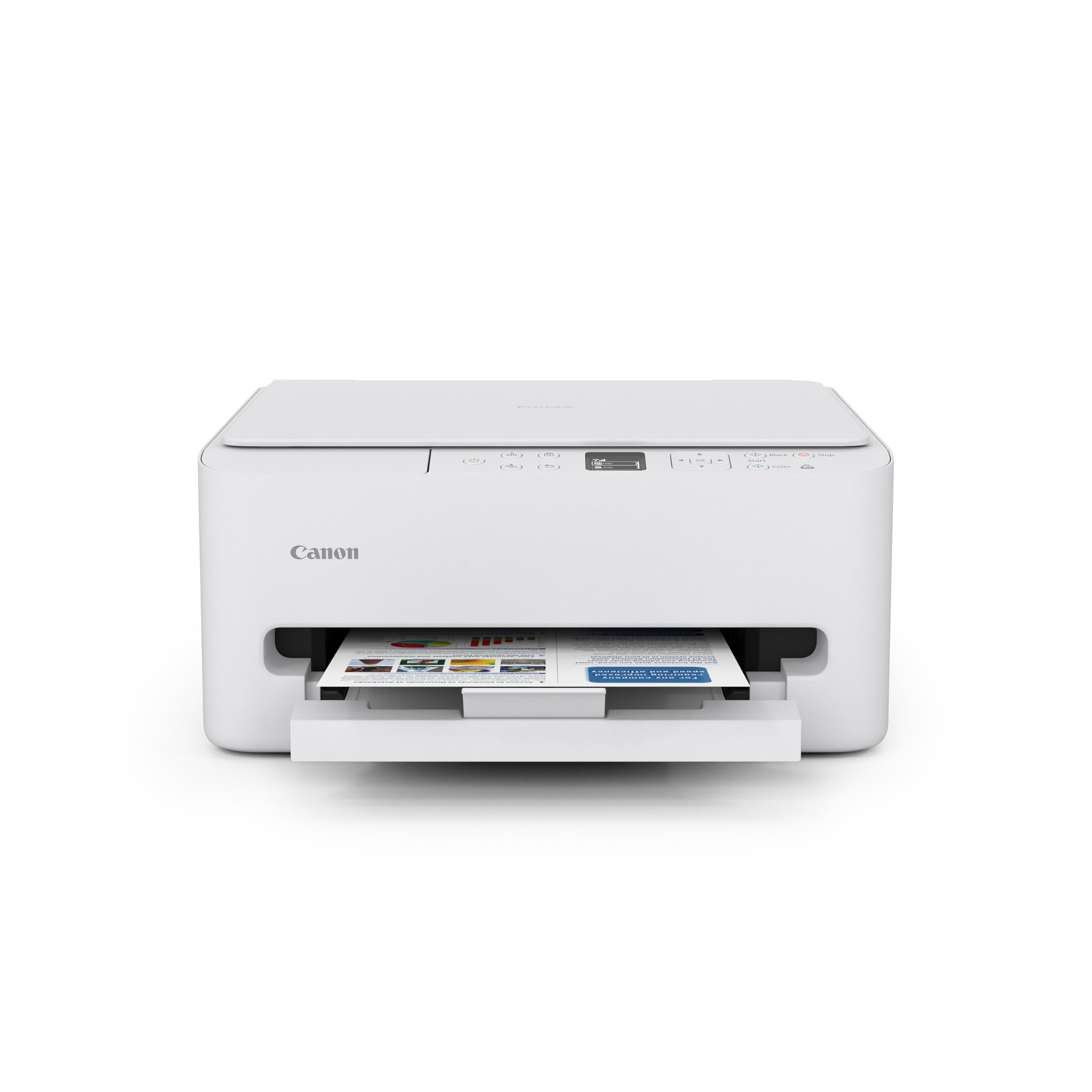 Canon PIXMA TS6520 Wireless Color Inkjet Printer Duplex Printing, White – Home Printer with Cop... | Amazon (US)