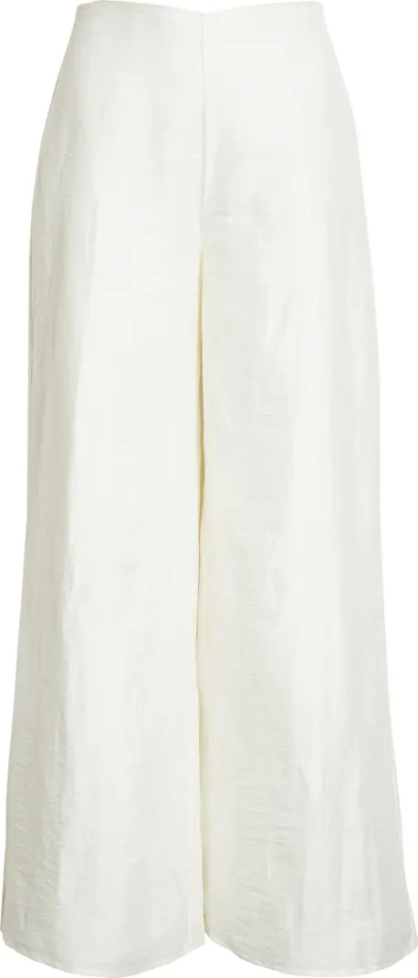 Cult Gaia Kora Linen & Silk Wide Leg Pants | Nordstrom | Nordstrom