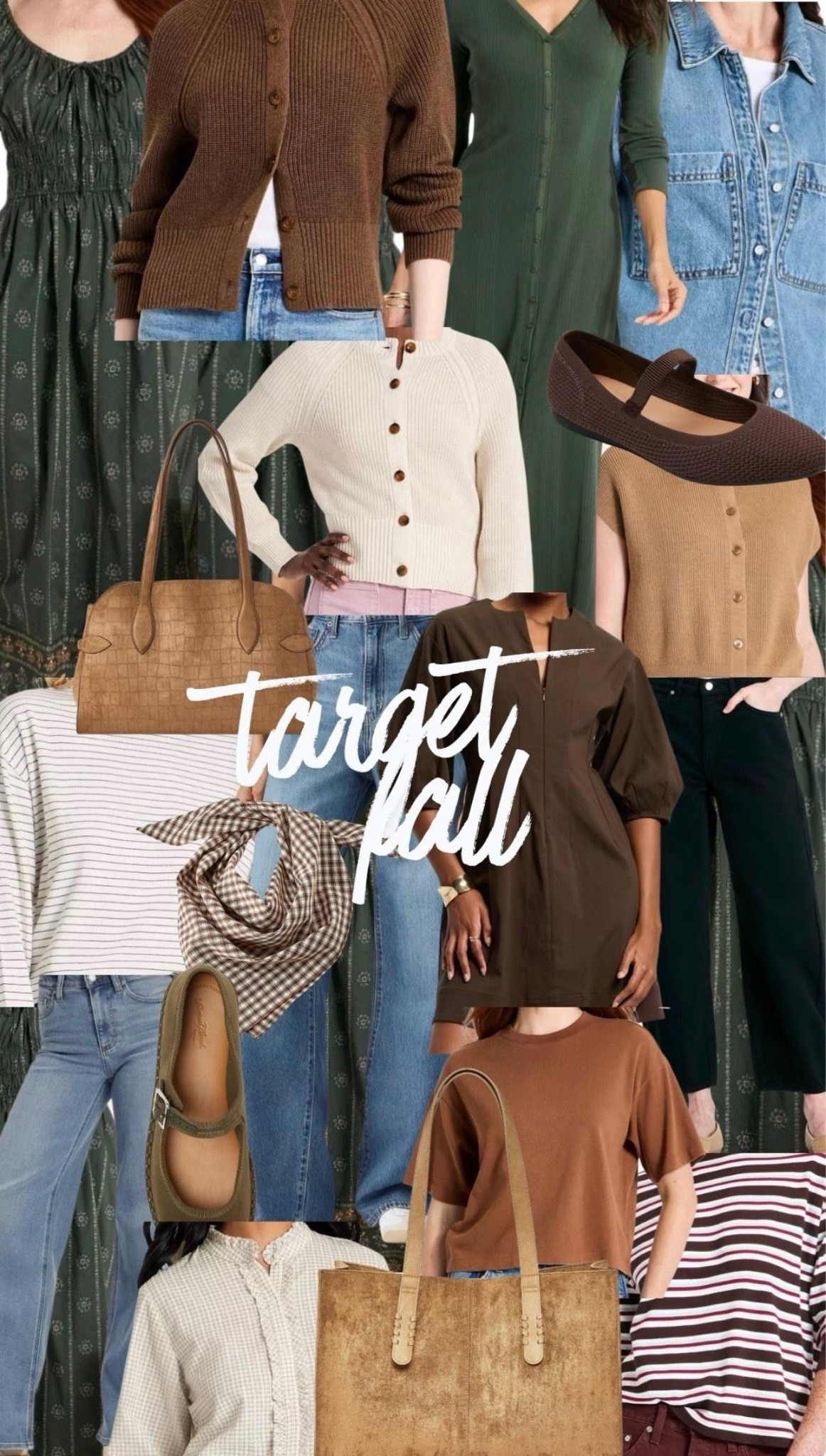 Fall outfits are officially calling 🍂🤎 Target is so good right now for cozy sweaters, cute bags, scarves, and easy fall dresses. Sharing affordable fall finds you can mix and match all season long—from casual everyday outfits and coffee runs to date nights, workwear, and weekend looks. 👜🍁✨
Shop all my favorite Target fall finds linked on LTK!

FALL OUTFITS • FALL FASHION • FALL STYLE • FALL OUTFIT IDEAS • FALL CLOTHING • FALL WARDROBE • FALL CAPSULE WARDROBE • TARGET FALL FINDS • TARGET FASHION • TARGET STYLE • TARGET OUTFITS • TARGET CLOTHING • TARGET WOMEN’S CLOTHING • AFFORDABLE FALL FASHION • AFFORDABLE OUTFITS • BUDGET FRIENDLY FASHION • COZY FALL OUTFITS • CASUAL FALL OUTFITS • CUTE FALL OUTFITS • EVERYDAY FALL OUTFITS • FALL SWEATER OUTFITS • FALL SWEATERS • OVERSIZED SWEATERS • KNIT SWEATERS • FALL DRESSES • CASUAL FALL DRESSES • FALL ACCESSORIES • FALL BAGS • FALL HANDBAGS • FALL SCARVES • FALL LAYERING • FALL LAYERS • FALL OUTFIT INSPIRATION • FALL FASHION INSPIRATION • WOMEN’S FALL FASHION • AUTUMN OUTFITS • AUTUMN FASHION • AUTUMN STYLE • SEPTEMBER OUTFITS • OCTOBER OUTFITS • LTK FALL FINDS • LTK FASHION • LTK OUTFIT IDEAS fall denim, jeans and tee outfits,

#LTKdayinmylife #LTKgrwm #LTKootd