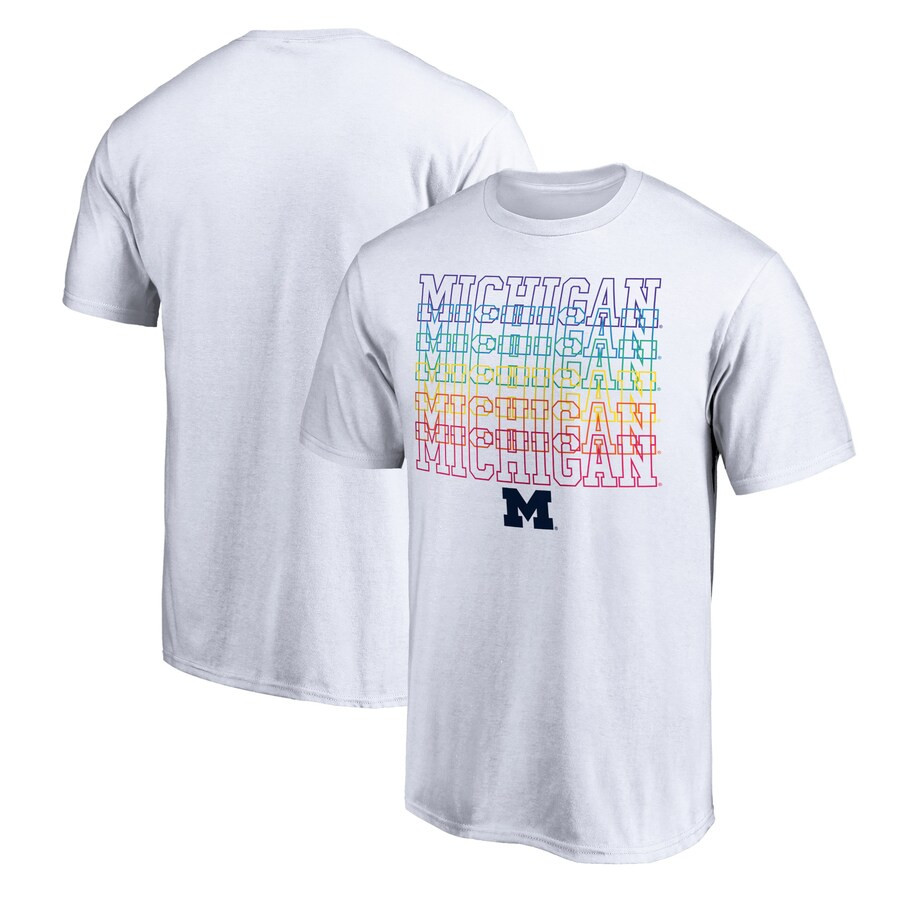 Michigan Wolverines City Pride T-Shirt - White | Fanatics