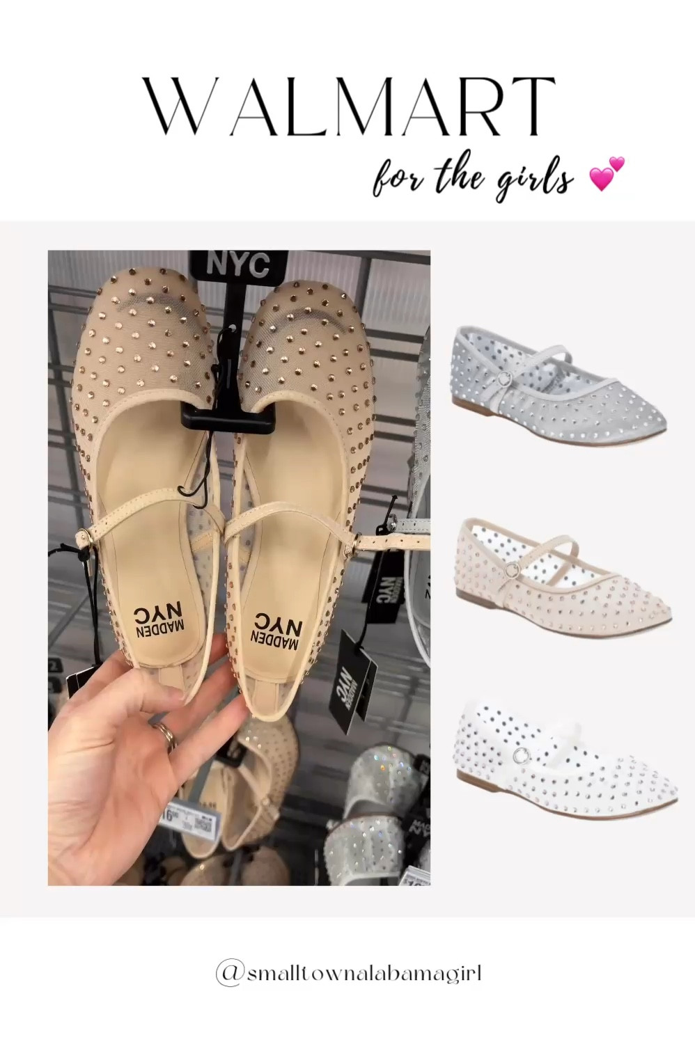 Love these mesh rhinestone flats by Madden NYC. These are for little girls, but they also make them for us big girls too! 

#rhinestone #flats #shoes 

#LTKKids #LTKShoeCrush