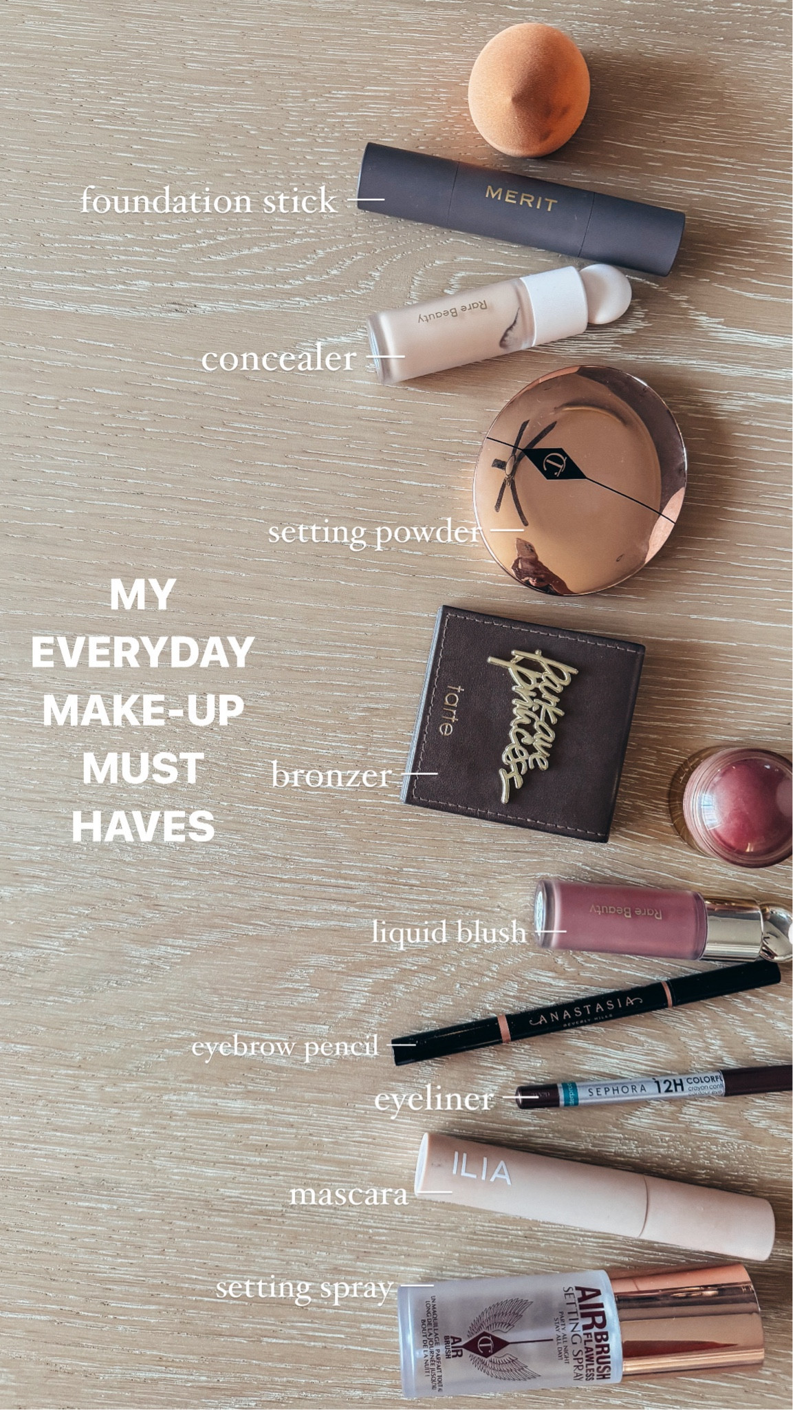 My everyday makeup must haves! These are all my staple/tried and true makeup items. Linking the exact shades I have 🫶🏻 

#LTKbeauty #LTKxSephora #LTKfindsunder50