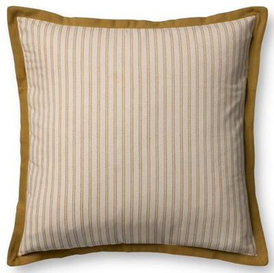 Magnolia Home by Joanna Gaines x Loloi Meredith Pillow PMH-0080 Striped Pillow | Rugs Direct | Rugs Direct