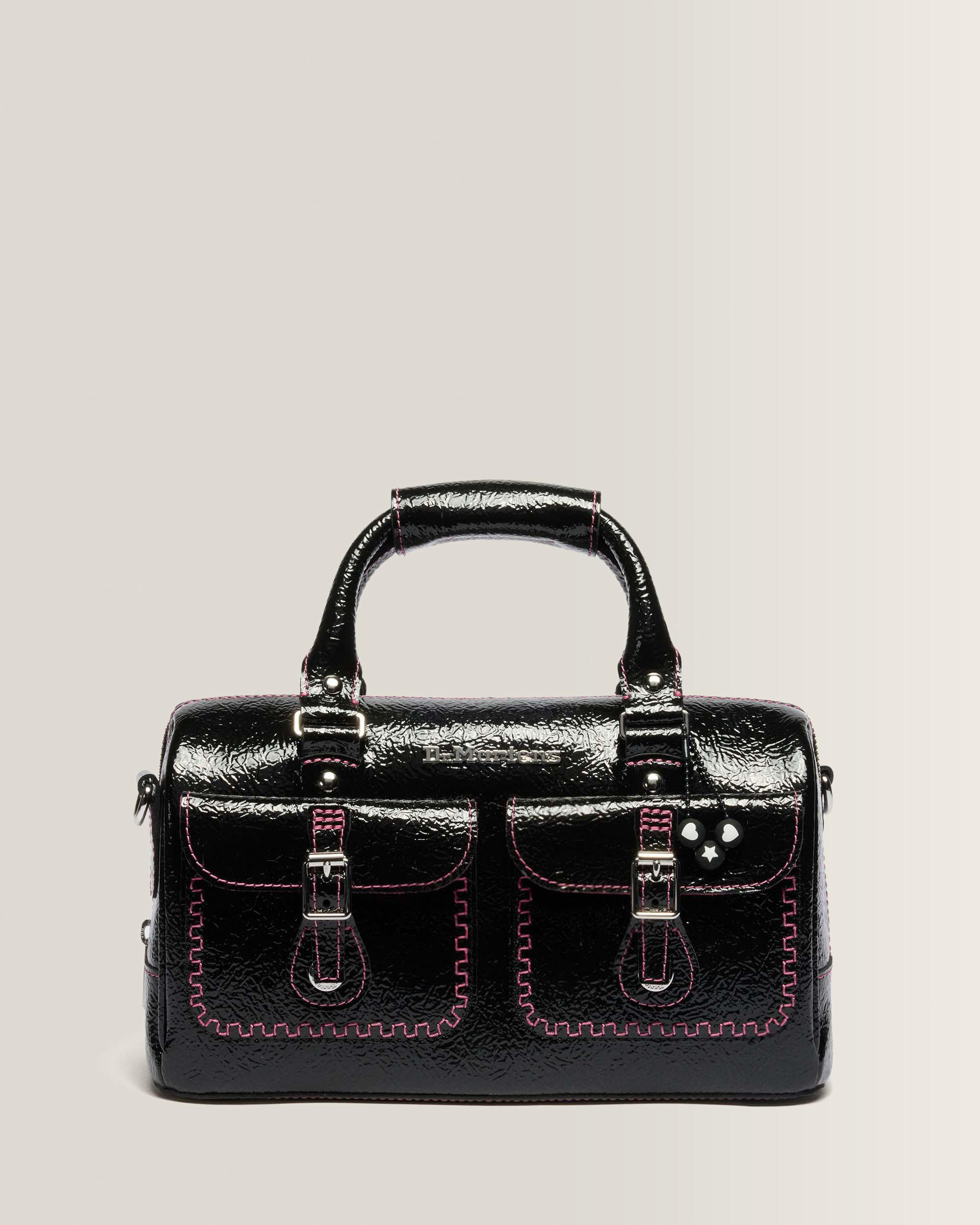 Sac en cuir Distressed Patent à anses supérieures | Dr Martens (DE)