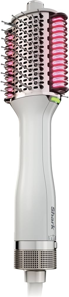 Shark HT202 SmoothStyle Heated Comb + Blow Dryer Brush, Dual Mode, for All Hair Types, Silk | Amazon (US)