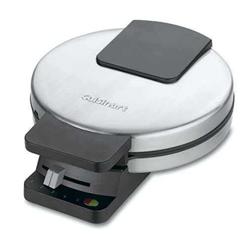 Cuisinart WMR-CAP2 Round Classic Waffle Maker, Brushed Stainless,Silver | Amazon (US)