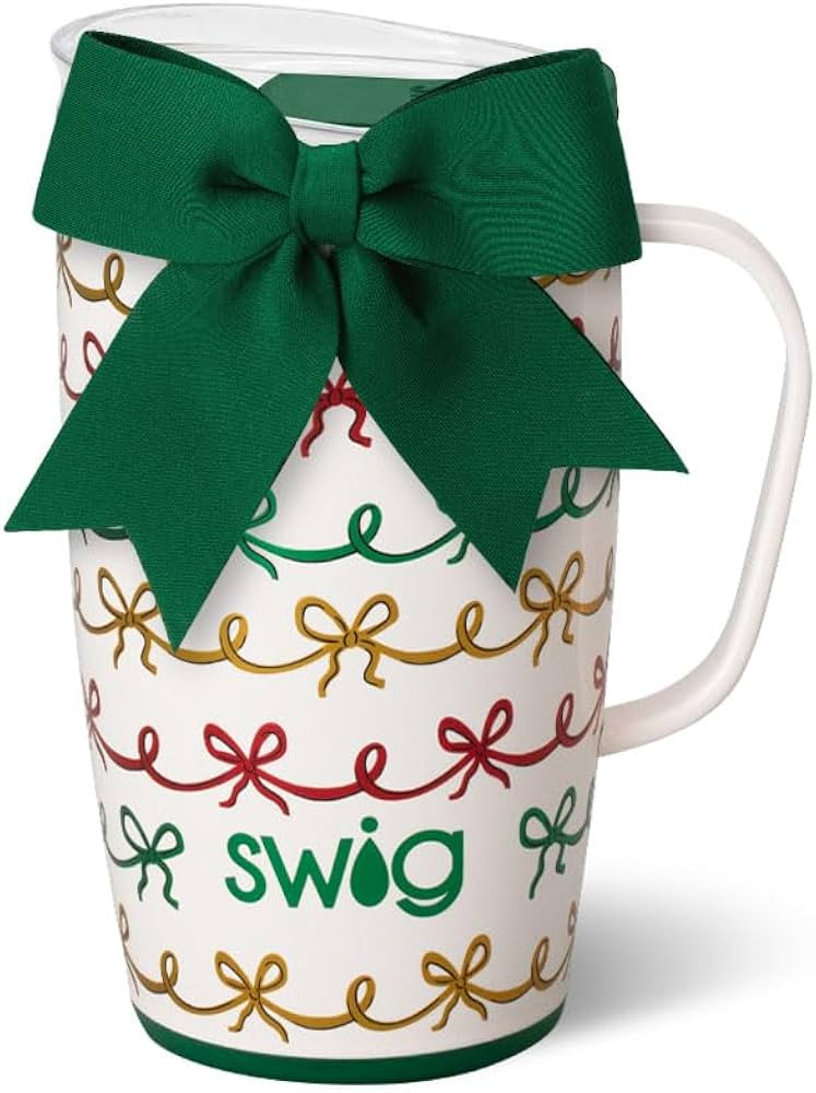 Swig Life 18oz Travel Mug, Insulated Tumbler with Handle and Lid, Travel Coffee Mug, Cup Holder F... | Amazon (US)