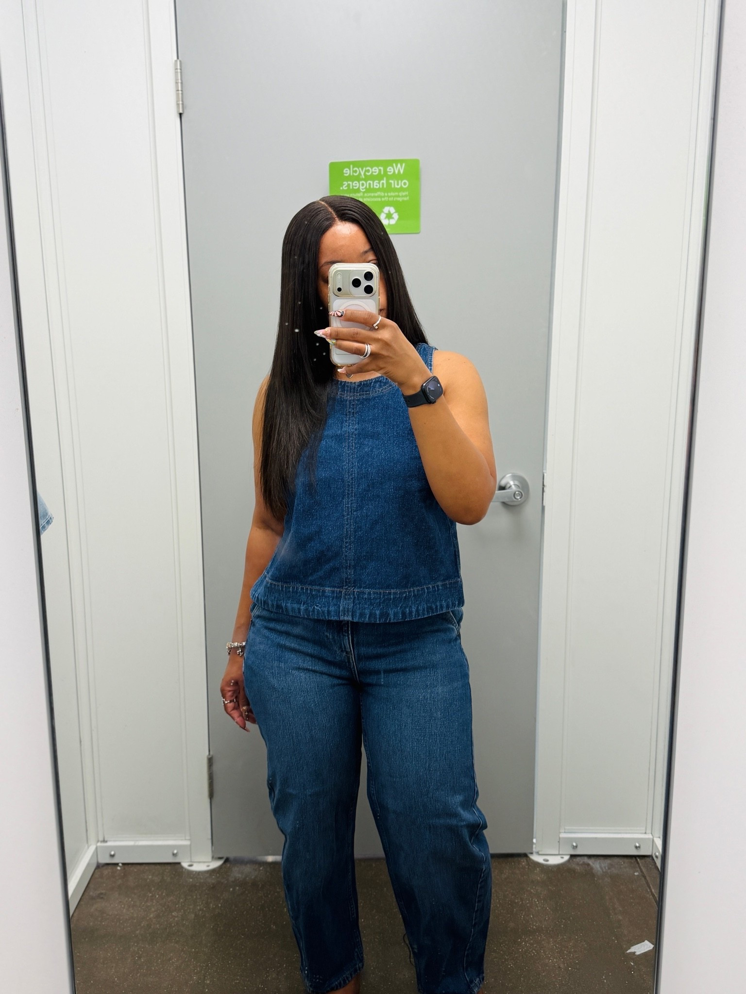 Wearing a size 6 in the bottoms and a small in the top. The jeans have a good stretch to them, on the model it appears to be more cropped but I’m short. The top is super comfortable and I love a good denim on denim look. 


summer outfits over 40

#LTKPetite #LTKOver40 #LTKU