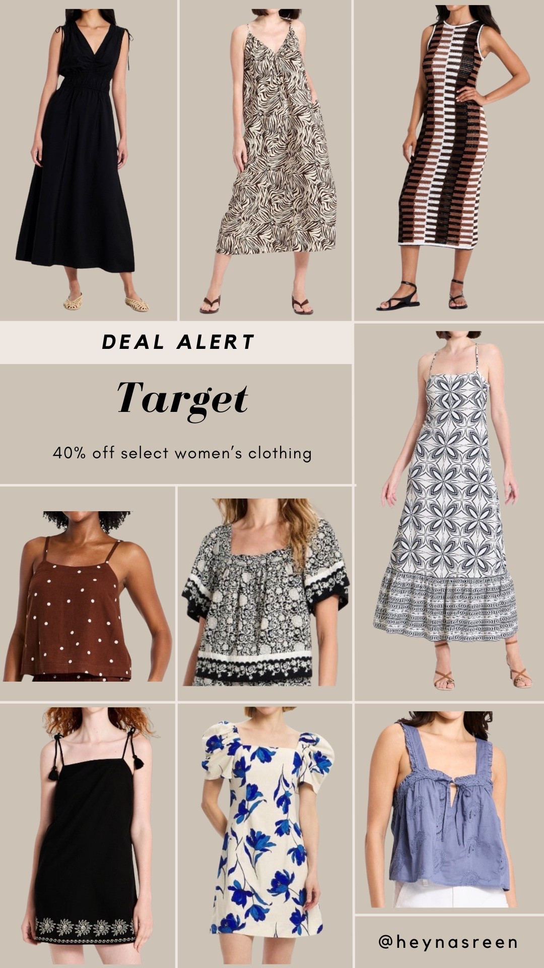 So many cute top, dresses & skirts are 40% off at Target right now!

#LTKSaleAlert