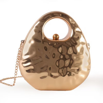 Metal Clutch Evening Bag for Women Elegant  Gold Handbag Purse for Evening Wedding Party Prom | Target