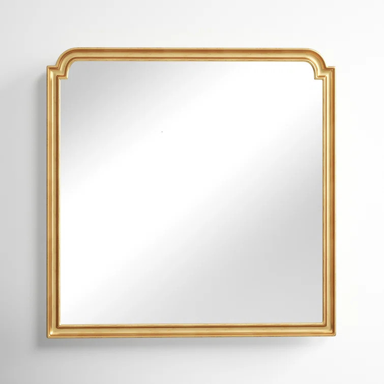 Croswell Square Wood Wall Mirror | Wayfair North America