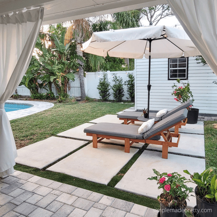 See My Dollar Tree Backyard Makeover

https://simplemadepretty.com/backyard-dollar-tree-diys/

#backyard #homeprojects #beforeandafterhome #dollartreediy #outdoorfurniture  

 #LTKstorytime #LTKHome