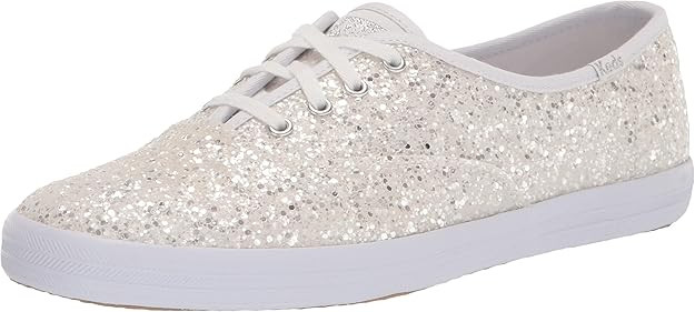Keds Women's Champion Glitter Lace Up Sneaker | Amazon (US)