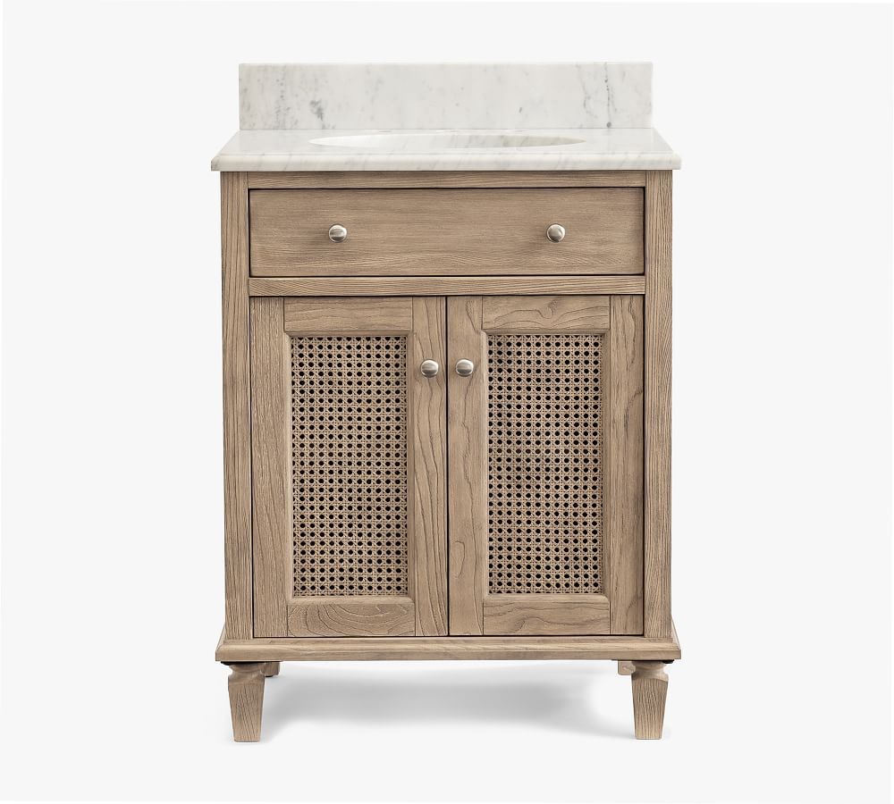 Seadrift Sausalito 26" Mini Sink Bathroom Vanity | Pottery Barn (US)