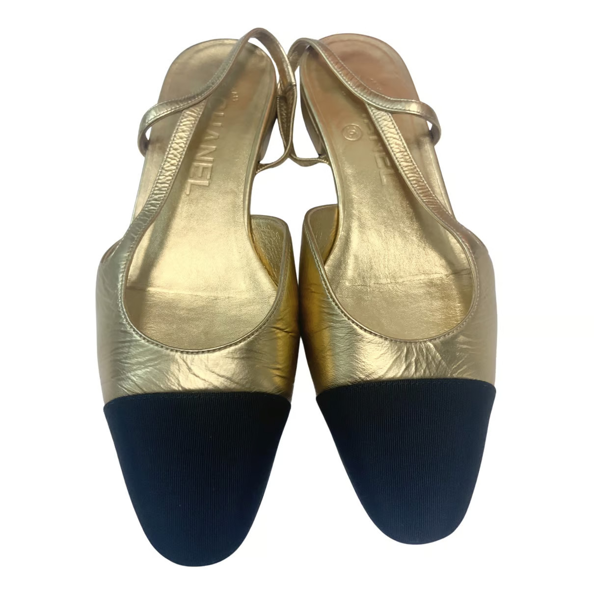 Slingback Chanel Sandals for Women - Vestiaire Collective | Vestiaire Collective (Global)