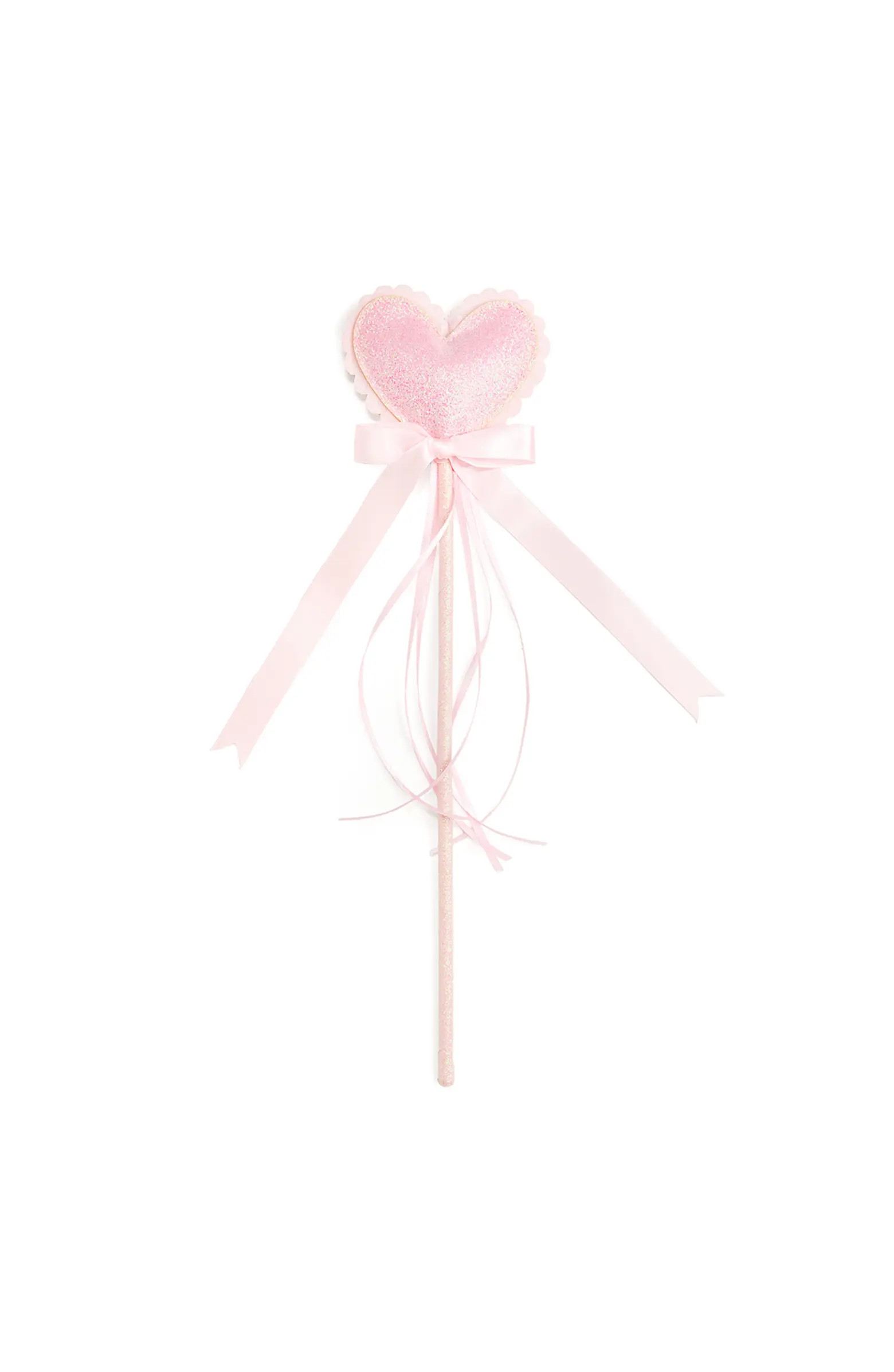 Scalloped Glitter Heart Wand | Nordstrom